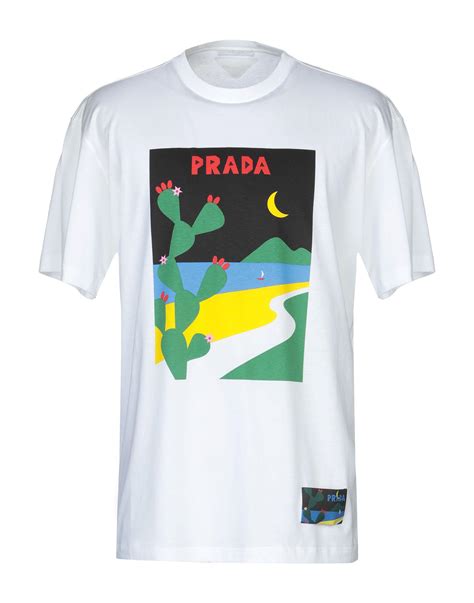 prada white t shirt dress|prada shirt men price.